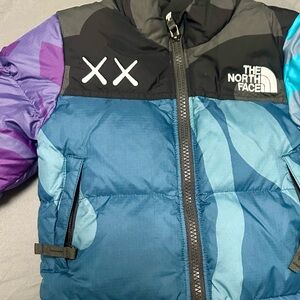 North face x KAWS jacket for toddlers size 2T